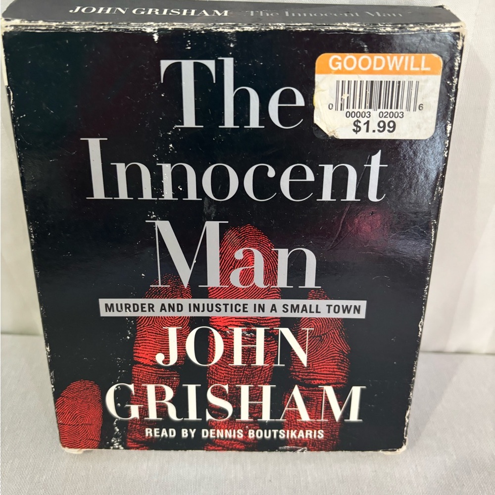 The Innocent Man Murder and Injustice John Grisham 5 CD Audiobook